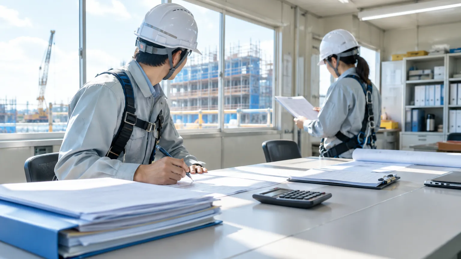 一人親方が現場入場前に求められる「安全書類セット」を30分で揃える方法【2026年版】職種別必要書類チェックリスト付き